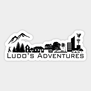 Ludo's Adventures Sticker